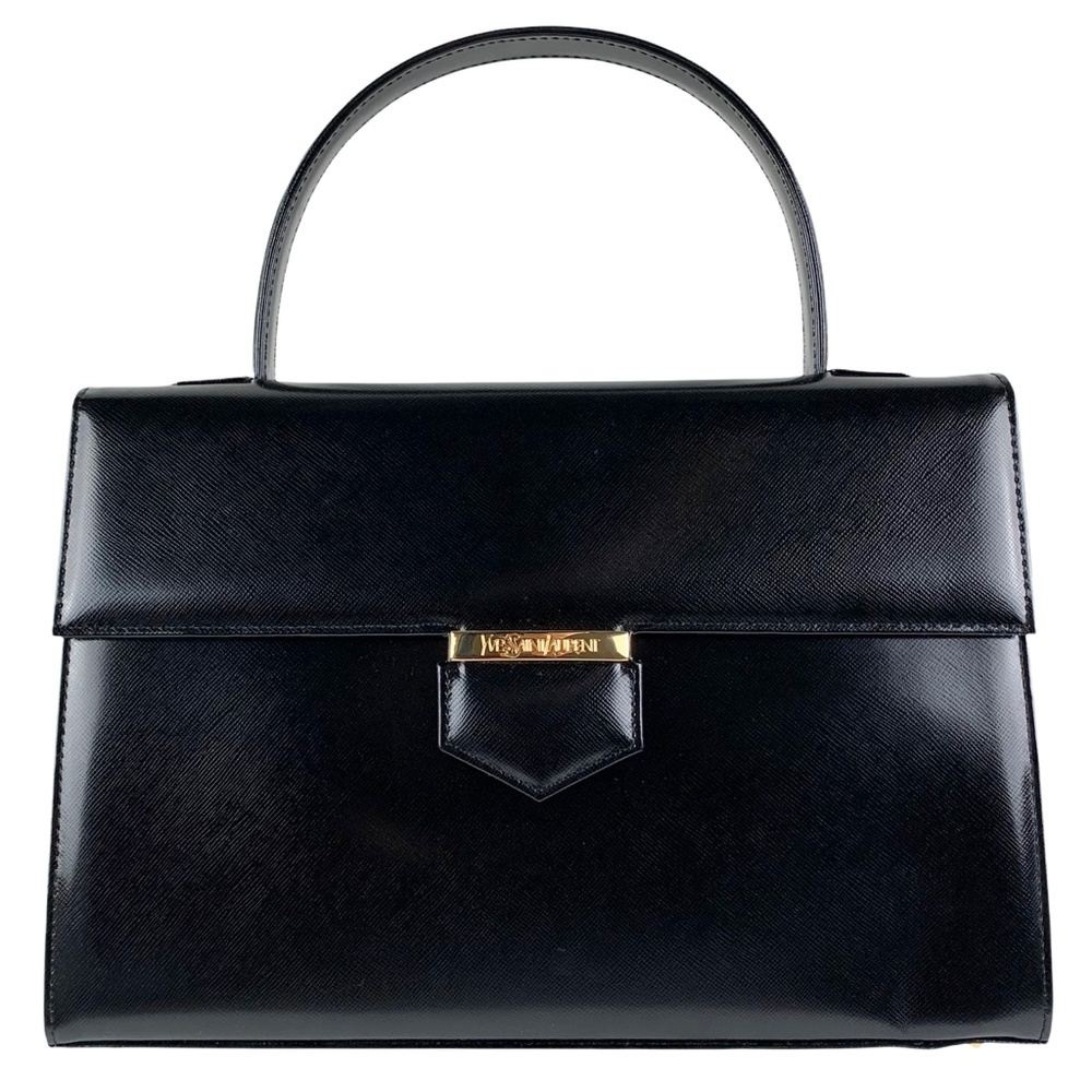 YSL Vintage Leather Satchel - Picture 5 of 16